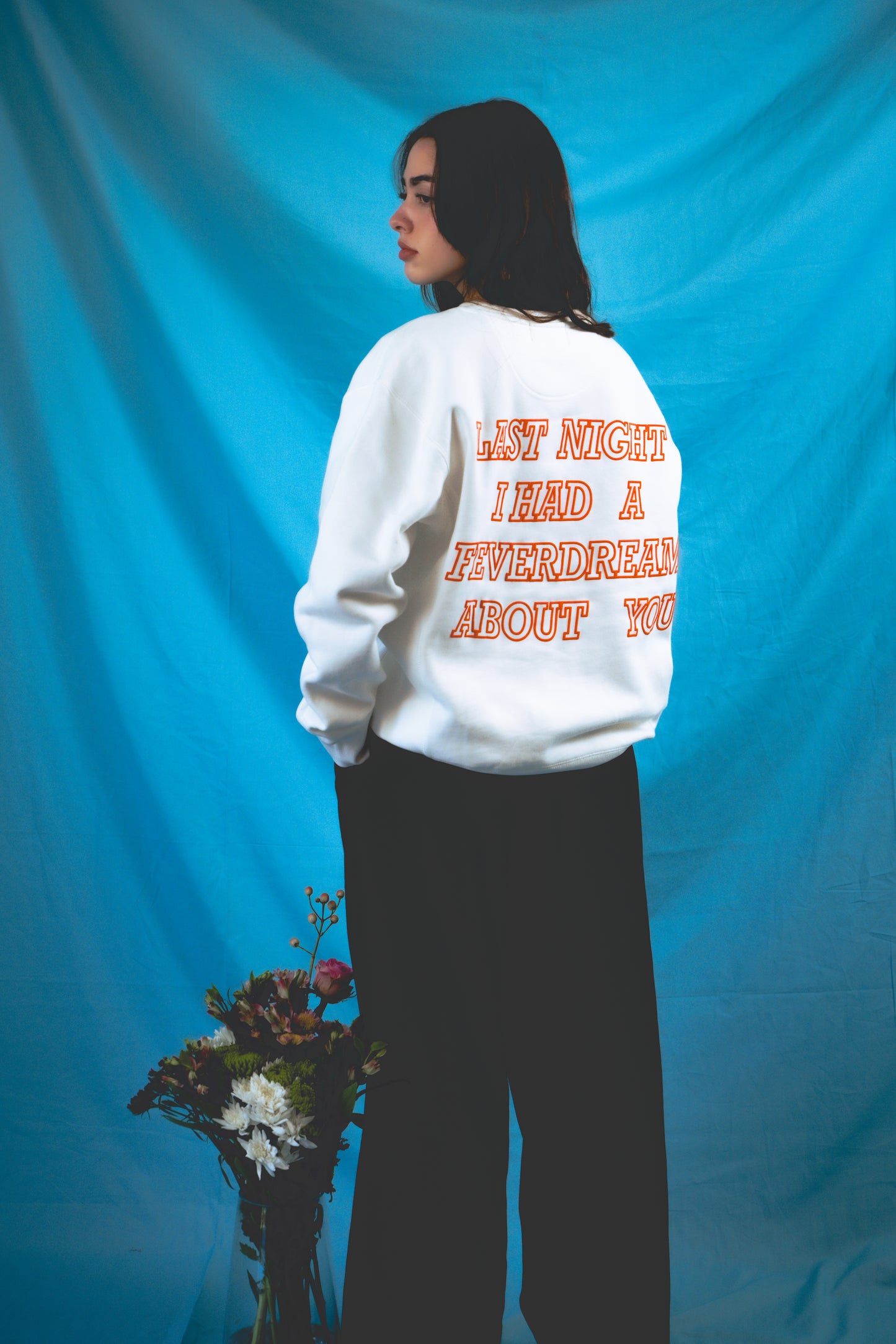 Optic White Feverdream Crewneck