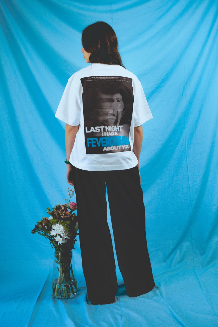Optic White Boxy Fit Feverdream T-Shirt